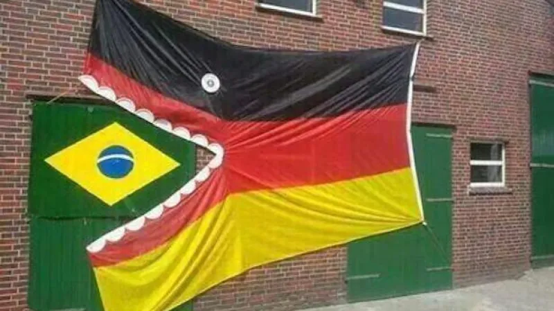 Německo si pochutnalo na Brazílii