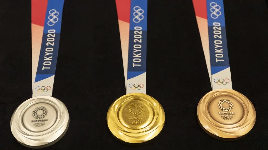 Olympijské medaile pro Hry v Tokiu