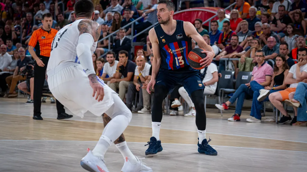 Tomáš Satoranský ve finálovém utkání proti Realu Madrid