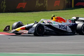 Liam Lawson na GP Mexika