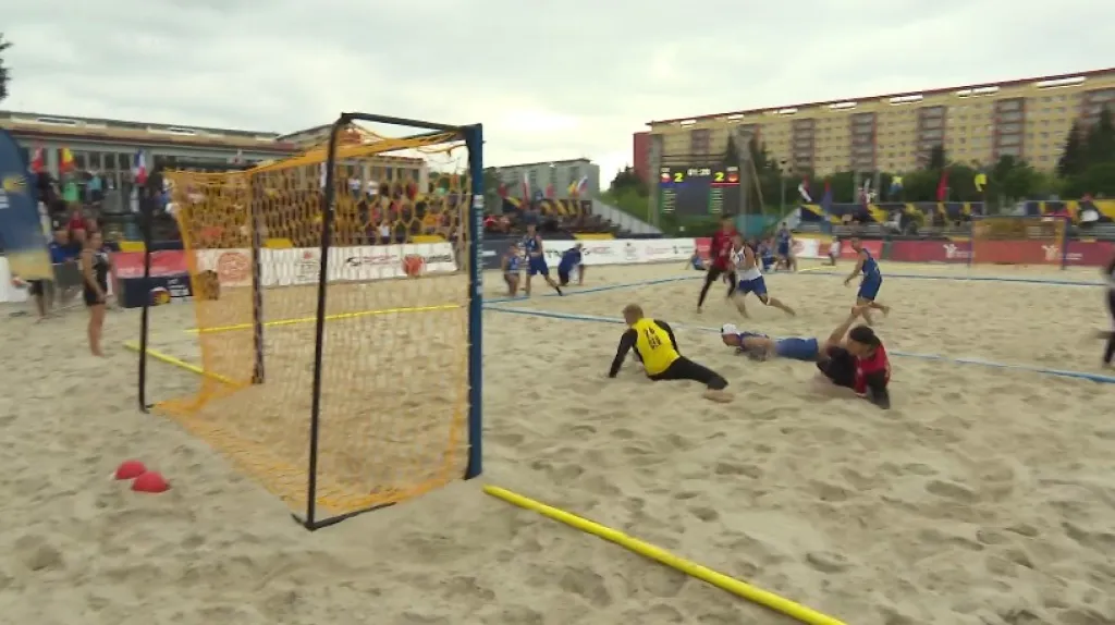 Česko hostí juniorské ME v plážové házené