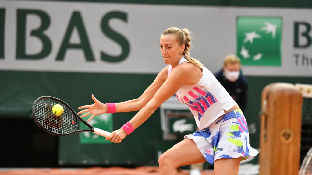 Petra Kvitová v semifinále Roland Garros