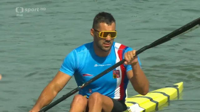 Finále A Josefa Dostála (K1 na 500 metrů) s ohlasem