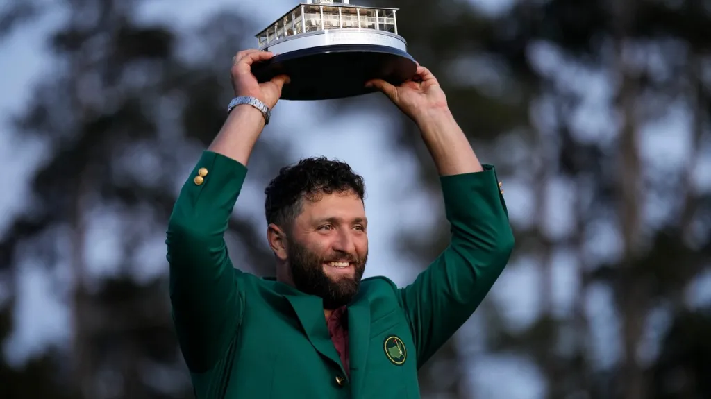 Jon Rahm po vítězství na Masters