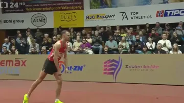 Štefela v Banské Bystrici atakoval osobní rekord