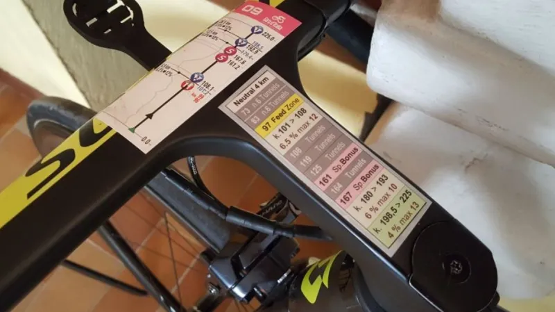 Kolo Simona Yatese v 9. etapě Giro d'Italia