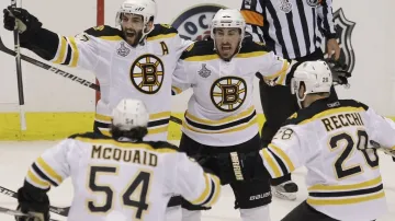 Radost hráčů Bostonu