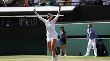 Události: Krejčíková si podmanila Wimbledon
