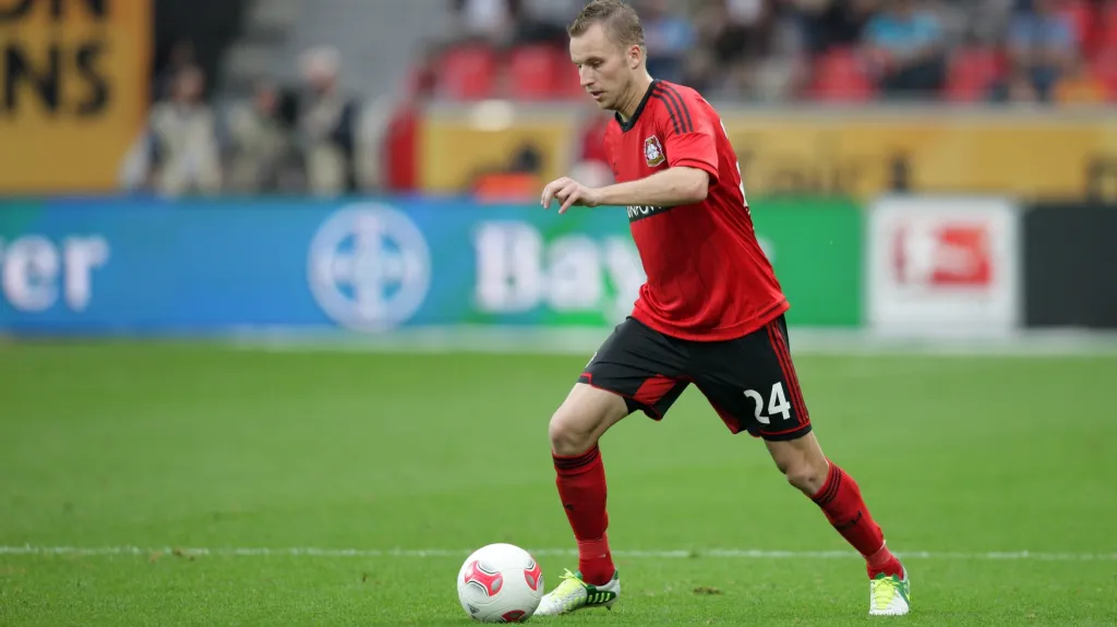 Michal Kadlec v dresu Leverkusenu