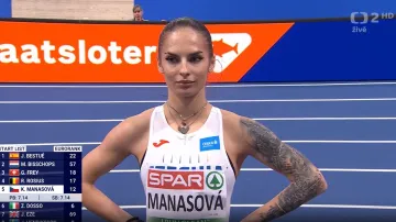 Karolína Maňasová a její další zlepšení rekordu na 60 m