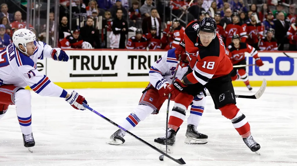 Utkání New Jersey – NY Rangers