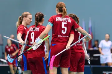 České florbalistky