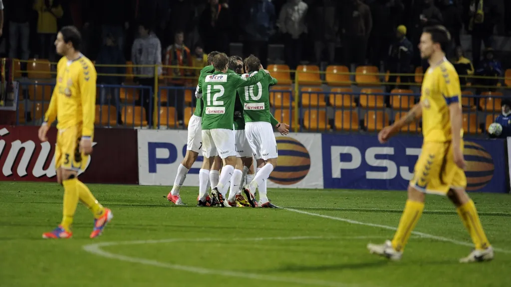 Radost fotbalistů Jablonce