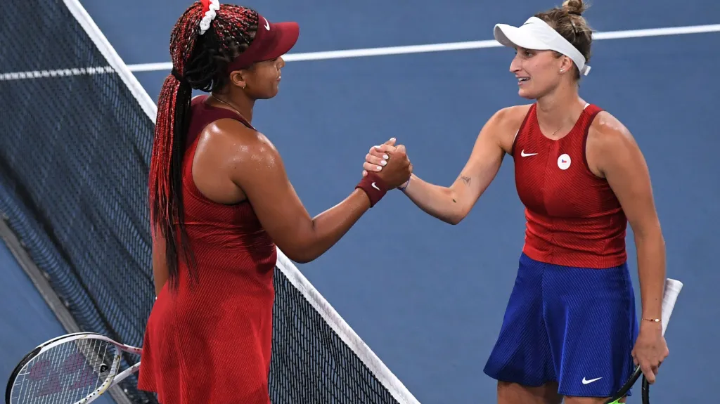 Markéta Vondroušová po vítězném duelu s Naomi Ósakaovou