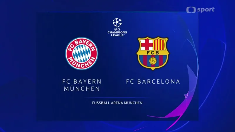 Sestřih utkání Bayern Mnichov - Barcelona