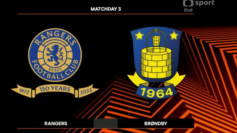 Sestřih utkání Rangers - Bröndby