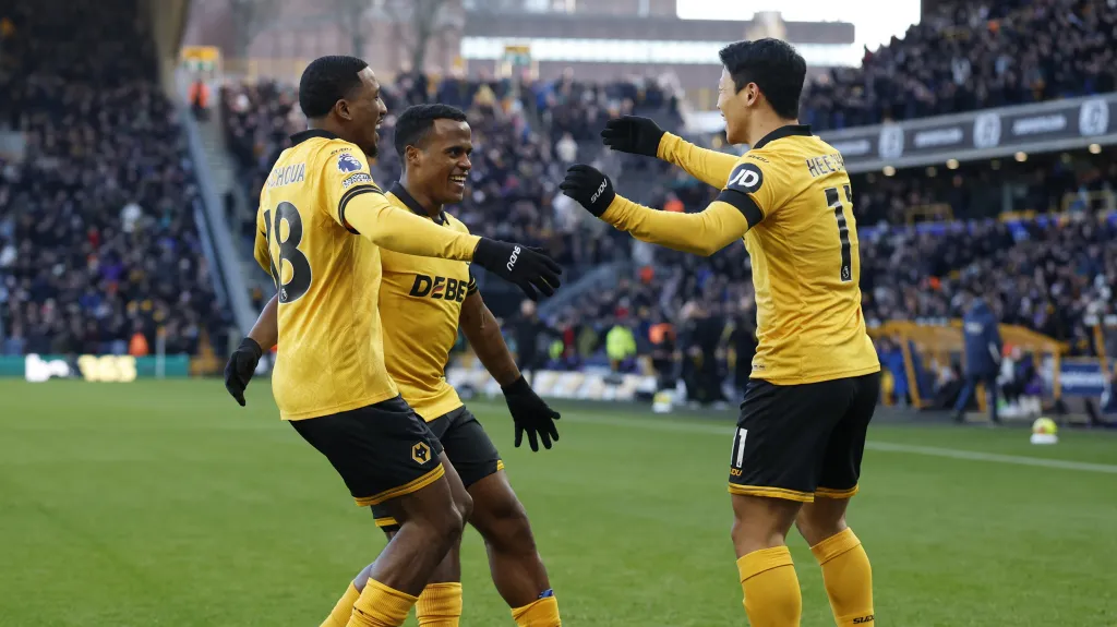 Slavící hráči Wolverhamptonu