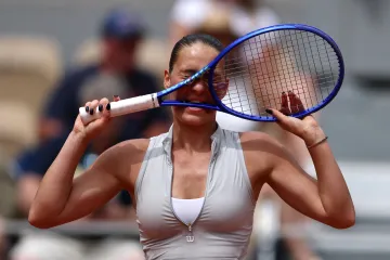 Marta Kosťuková po vítězství nad Igou Šwiatekovou