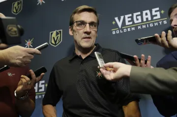 Generální manažer Vegas Golden Knights George McPhee