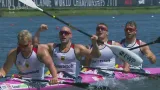 Závod čtyřkajaků na 500 metrů na MS