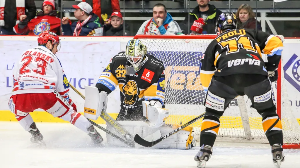 Utkání Třinec - Litvínov