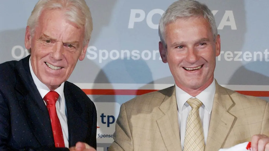 Leo Beenhakker (vlevo) a Michal Listkiewicz