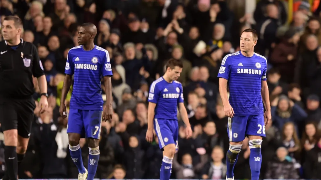 Zklamaní hráči Chelsea