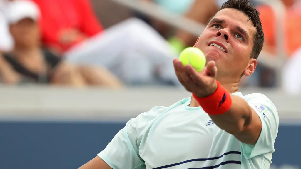 Milos Raonic na US Open