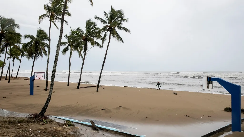 Řádění hurikánu Irma
