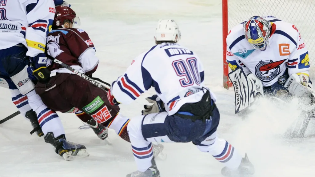 Utkání Sparta - Chomutov