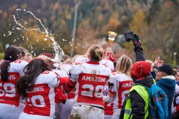 Hráčky Brna Amazons