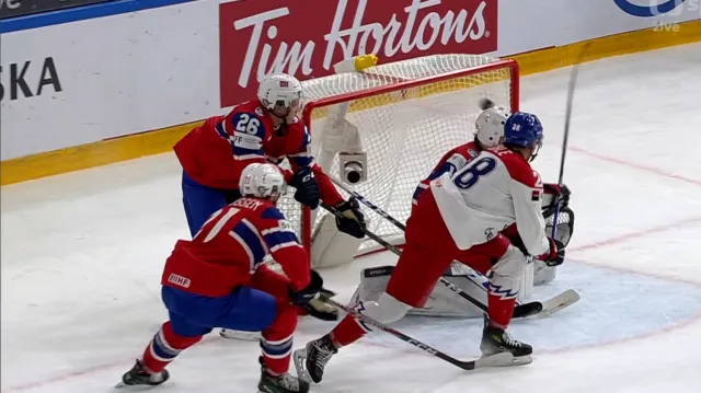 Gól v utkání Norsko 20 – Česko 20: Šalé – 1:4 (33. min.)