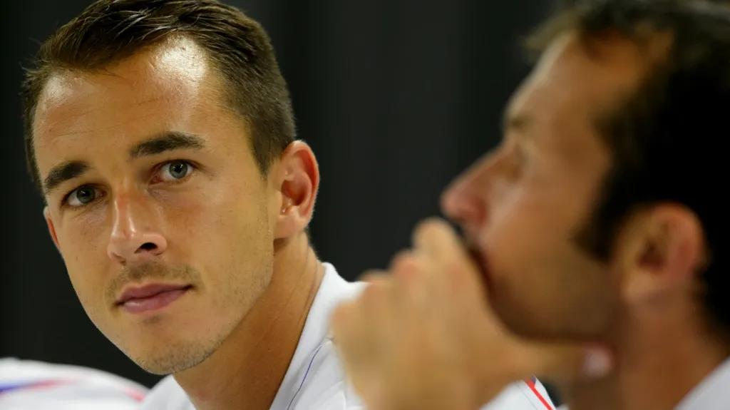 Lukáš Rosol a Radek Štěpánek