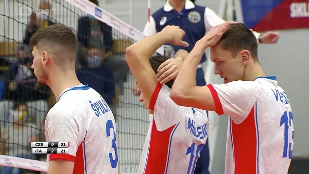 Čeští volejbalisté do 20 let