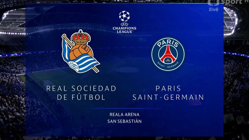 Sestřih utkání San Sebastian – PSG