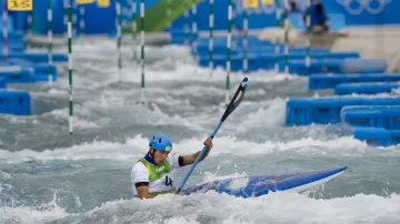 Jiří Prskavec na olympijské trati v Riu