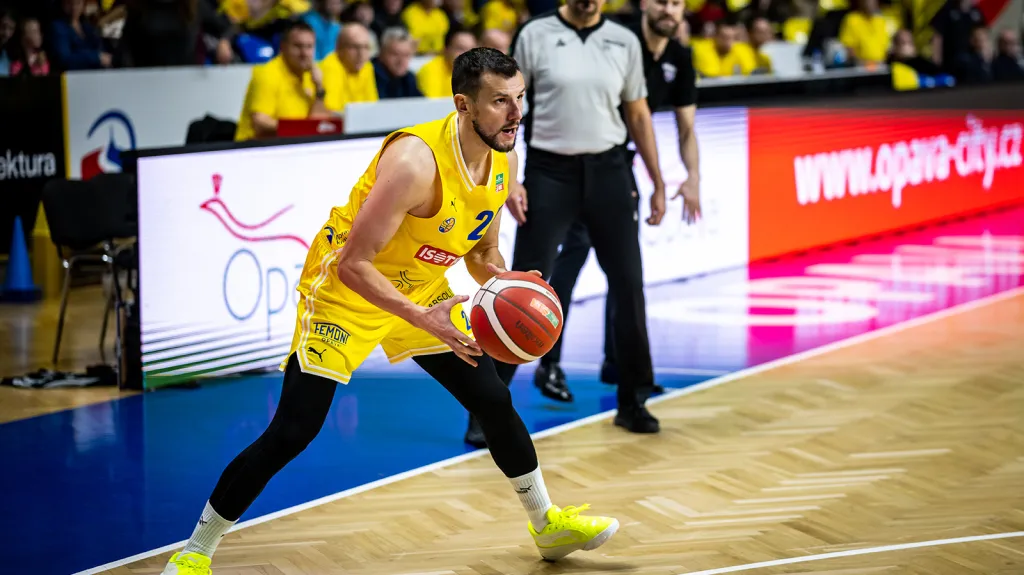 Jakub Šiřina v dresu BK Opava