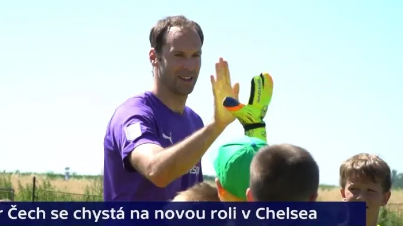 Čech začíná novou kariéru v Chelsea