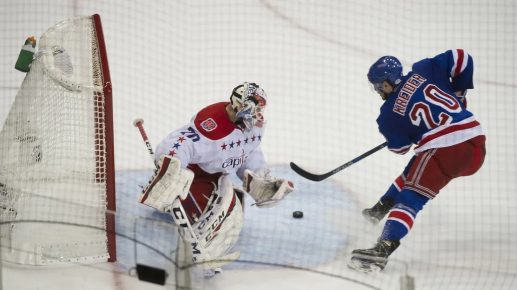 Utkání NY Rangers - Washington