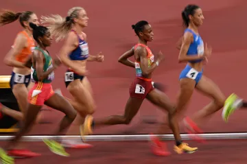 Beatrice Chebetová na pětikilometrové trati