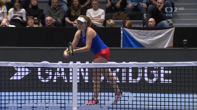 Dokonalá hra Noskové v závěru první sady