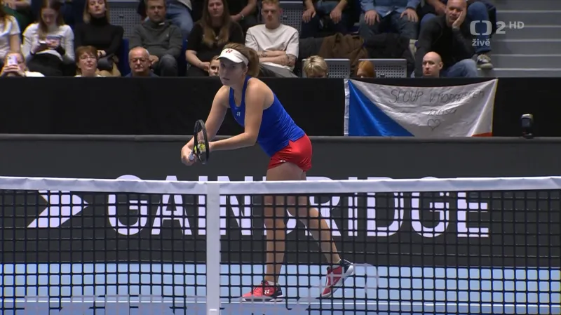 Dokonalá hra Noskové v závěru první sady