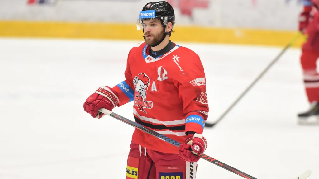 Olomoucký forvard Jan Knotek