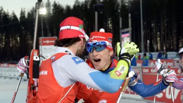 Jakov Fak s Ondřejem Moravcem