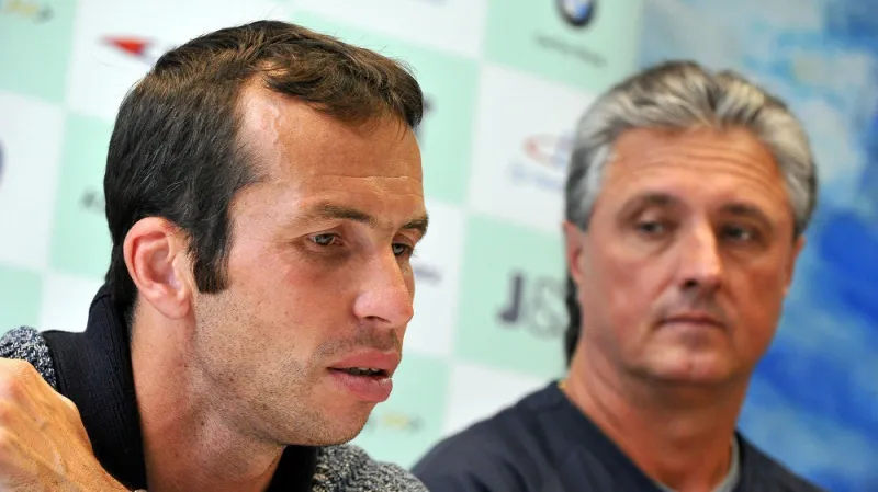 Radek Štěpánek a Jaroslav Navrátil