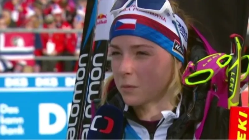Ohlasy Davidové a Kristejn Puskarčíkové po sprintu