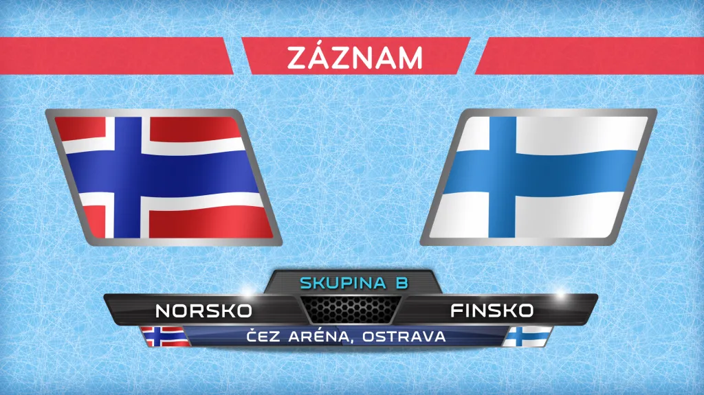 Záznam utkání Norsko - Finsko