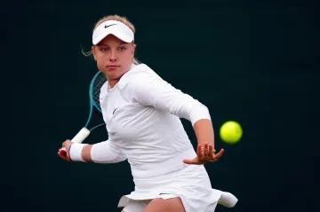 Brenda Fruhvirtová na Wimbledonu
