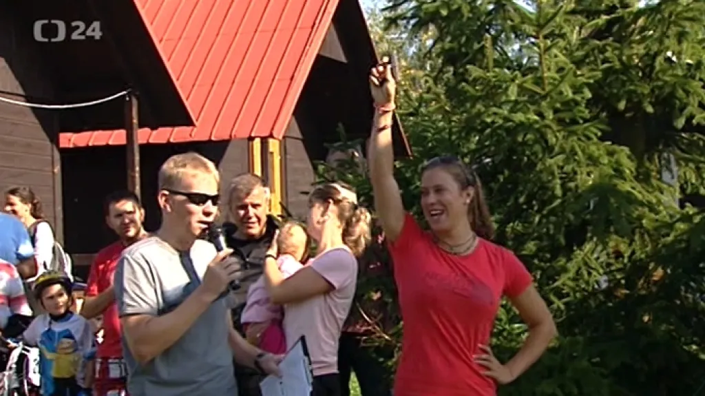 Samková ozdobila maraton horských kol v Kralovicích