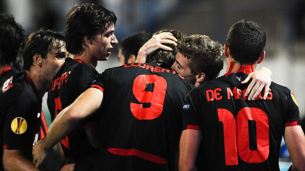 Radost hráčů Bilbaa